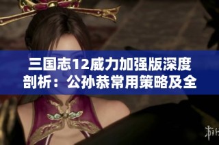 三国志12威力加强版深度剖析：公孙恭常用策略及全方位战略指南