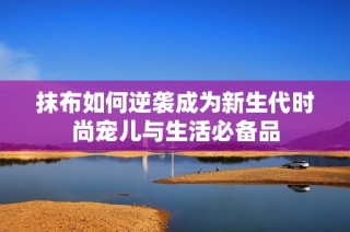 抹布如何逆袭成为新生代时尚宠儿与生活必备品