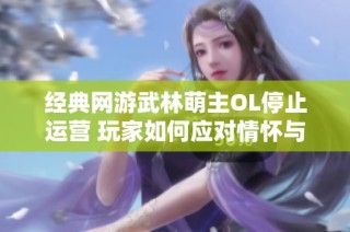 经典网游武林萌主OL停止运营 玩家如何应对情怀与未来挑战的双重考验