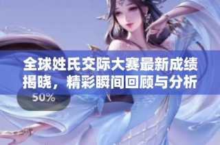 全球姓氏交际大赛最新成绩揭晓，精彩瞬间回顾与分析
