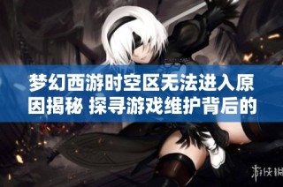 梦幻西游时空区无法进入原因揭秘 探寻游戏维护背后的真实故事与影响