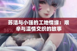 苏洁与小强的工地情缘：艰辛与温情交织的故事
