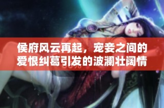 侯府风云再起，宠妾之间的爱恨纠葛引发的波澜壮阔情节