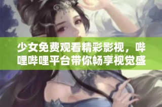 少女免费观看精彩影视，哔哩哔哩平台带你畅享视觉盛宴