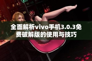 全面解析vivo手机3.0.3免费破解版的使用与技巧