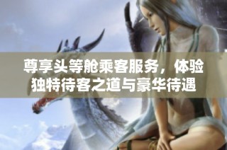 尊享头等舱乘客服务，体验独特待客之道与豪华待遇