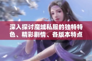 深入探讨魔域私服的独特特色、精彩剧情、各版本特点与全面技能解析