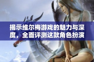 揭示维尔梅游戏的魅力与深度，全面评测这款角色扮演大作的独特之处