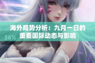 海外局势分析：九月一日的重要国际动态与影响