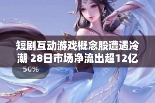 短剧互动游戏概念股遭遇冷潮 28日市场净流出超12亿 完美世界等企业领跌