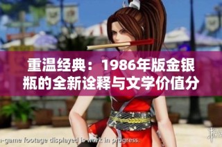 重温经典：1986年版金银瓶的全新诠释与文学价值分析