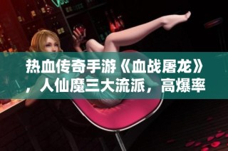 热血传奇手游《血战屠龙》，人仙魔三大流派，高爆率畅享激烈战斗体验