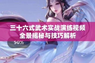 三十六式武术实战演练视频全景揭秘与技巧解析