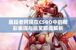 暴躁老阿姨在CSGO中的精彩表现与搞笑瞬间解析