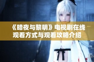 《暗夜与黎明》电视剧在线观看方式与观看攻略介绍