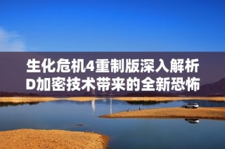 生化危机4重制版深入解析D加密技术带来的全新恐怖体验和游戏革新