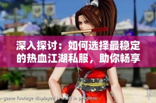 深入探讨：如何选择最稳定的热血江湖私服，助你畅享游戏乐趣
