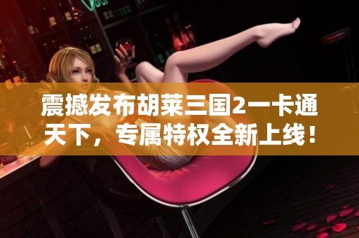 震撼发布胡莱三国2一卡通天下，专属特权全新上线！