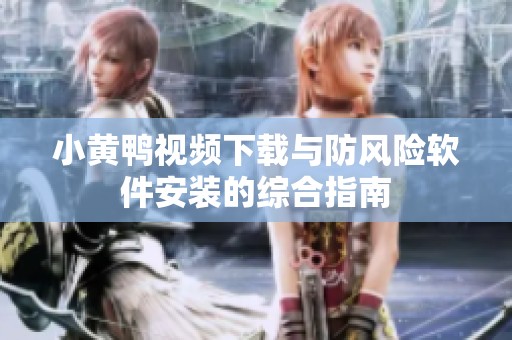 小黄鸭视频下载与防风险软件安装的综合指南