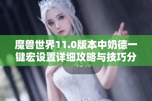 魔兽世界11.0版本中奶德一键宏设置详细攻略与技巧分享