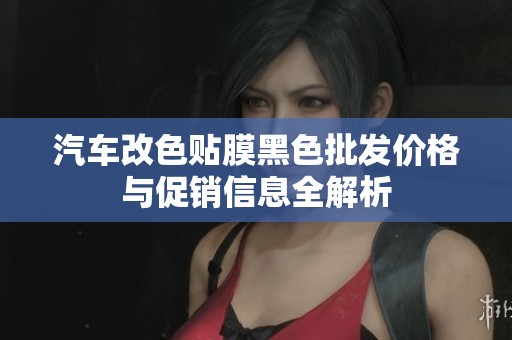 汽车改色贴膜黑色批发价格与促销信息全解析