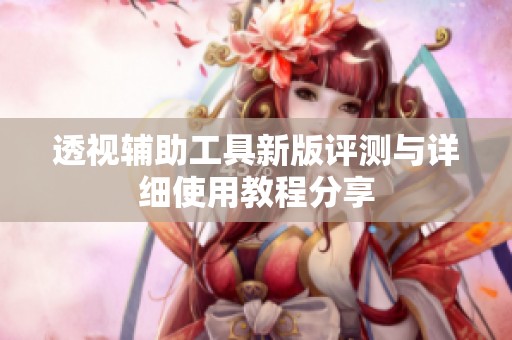 透视辅助工具新版评测与详细使用教程分享
