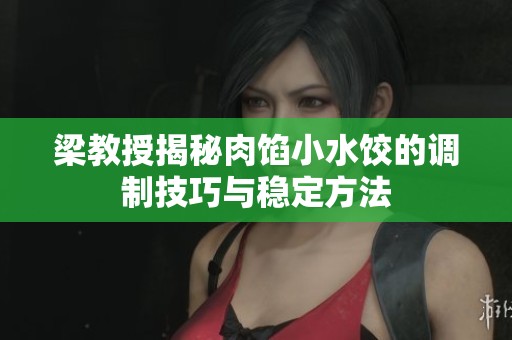 梁教授揭秘肉馅小水饺的调制技巧与稳定方法