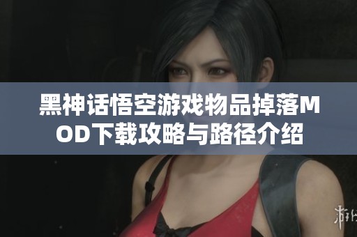 黑神话悟空游戏物品掉落MOD下载攻略与路径介绍