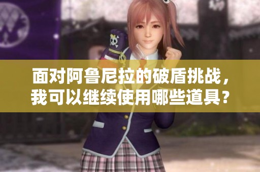 面对阿鲁尼拉的破盾挑战，我可以继续使用哪些道具？