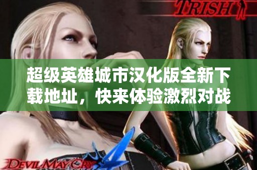 超级英雄城市汉化版全新下载地址，快来体验激烈对战！