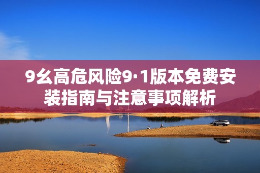 9幺高危风险9·1版本免费安装指南与注意事项解析