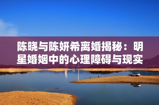陈晓与陈妍希离婚揭秘：明星婚姻中的心理障碍与现实冲突