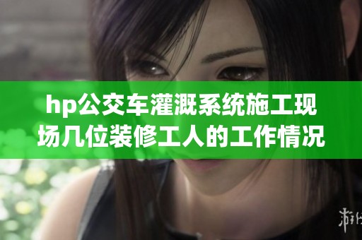 hp公交车灌溉系统施工现场几位装修工人的工作情况分析