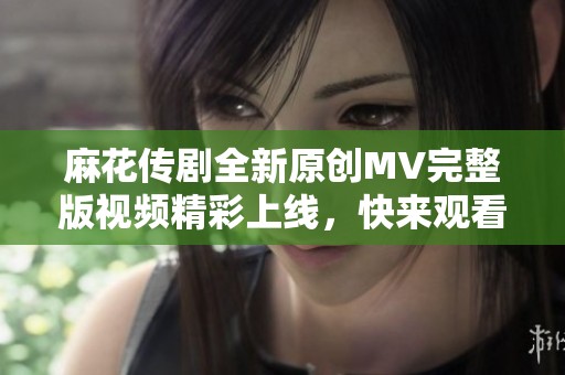 麻花传剧全新原创MV完整版视频精彩上线，快来观看吧