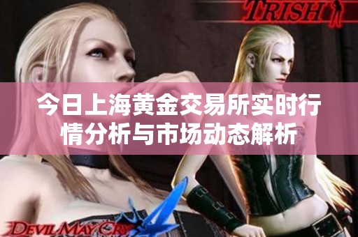 今日上海黄金交易所实时行情分析与市场动态解析
