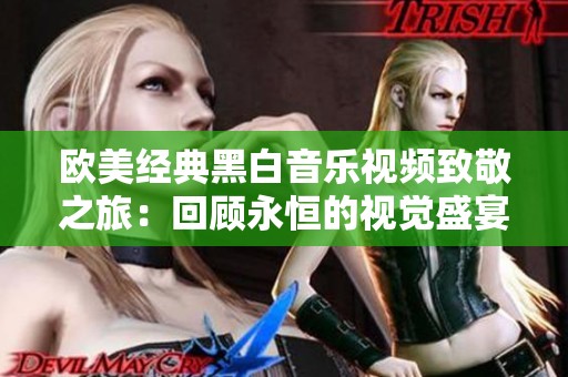 欧美经典黑白音乐视频致敬之旅：回顾永恒的视觉盛宴