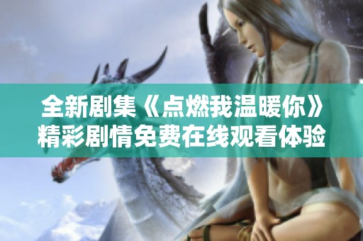全新剧集《点燃我温暖你》精彩剧情免费在线观看体验分享