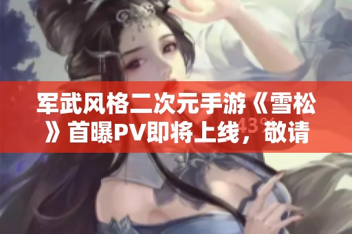 军武风格二次元手游《雪松》首曝PV即将上线，敬请期待！