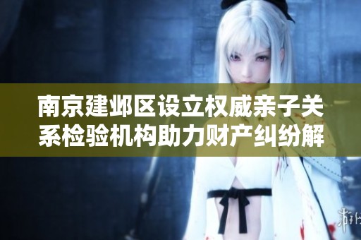 南京建邺区设立权威亲子关系检验机构助力财产纠纷解决