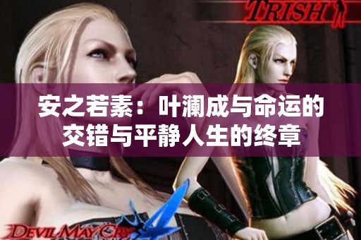 安之若素：叶澜成与命运的交错与平静人生的终章
