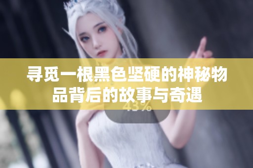 寻觅一根黑色坚硬的神秘物品背后的故事与奇遇