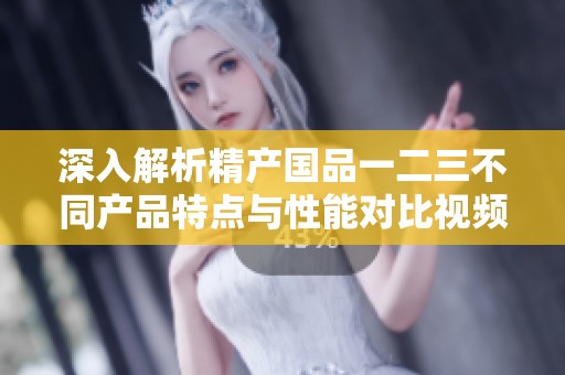 深入解析精产国品一二三不同产品特点与性能对比视频