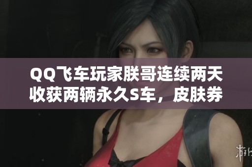 QQ飞车玩家朕哥连续两天收获两辆永久S车，皮肤券的神奇之旅
