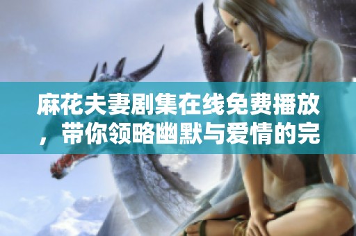 麻花夫妻剧集在线免费播放，带你领略幽默与爱情的完美结合