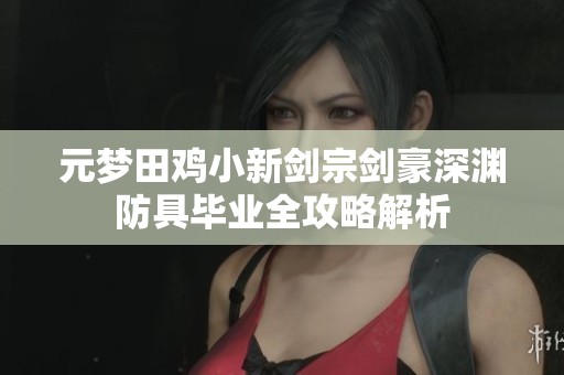 元梦田鸡小新剑宗剑豪深渊防具毕业全攻略解析