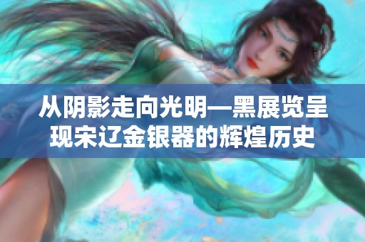 从阴影走向光明—黑展览呈现宋辽金银器的辉煌历史