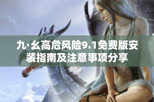 九·幺高危风险9.1免费版安装指南及注意事项分享
