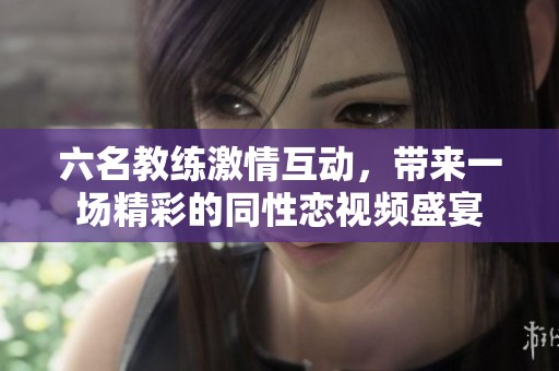 六名教练激情互动，带来一场精彩的同性恋视频盛宴