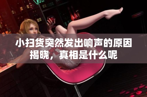 小扫货突然发出响声的原因揭晓，真相是什么呢