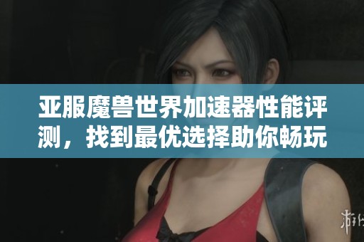 亚服魔兽世界加速器性能评测，找到最优选择助你畅玩游戏